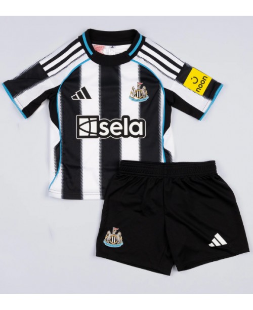 Günstige Newcastle United Alexander Isak #14 Heimtrikotsatz Kinder 2025-26 Kurzarm (+ Kurze Hosen)